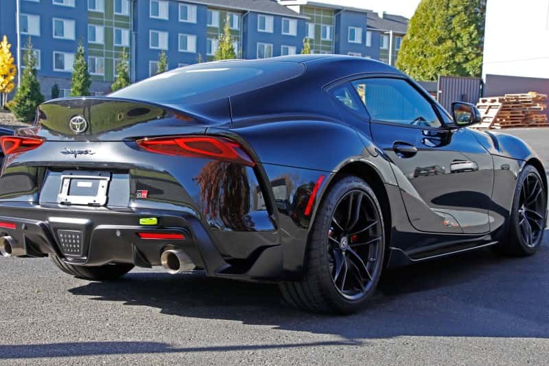 Perrin Performance — PERRIN 20-25 Toyota Supra Tow Hook Kit (Rear) - Neon Yellow
paPTP-BDY-250NY - view 3