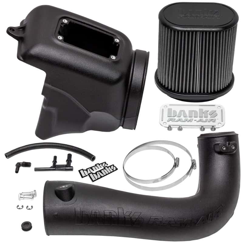 Banks Power — Banks Power 18-21 Jeep 2.0L Turbo Wrangler (JL) Dry Filter Ram-Air Intake System
Banks Ram-Air - view 1