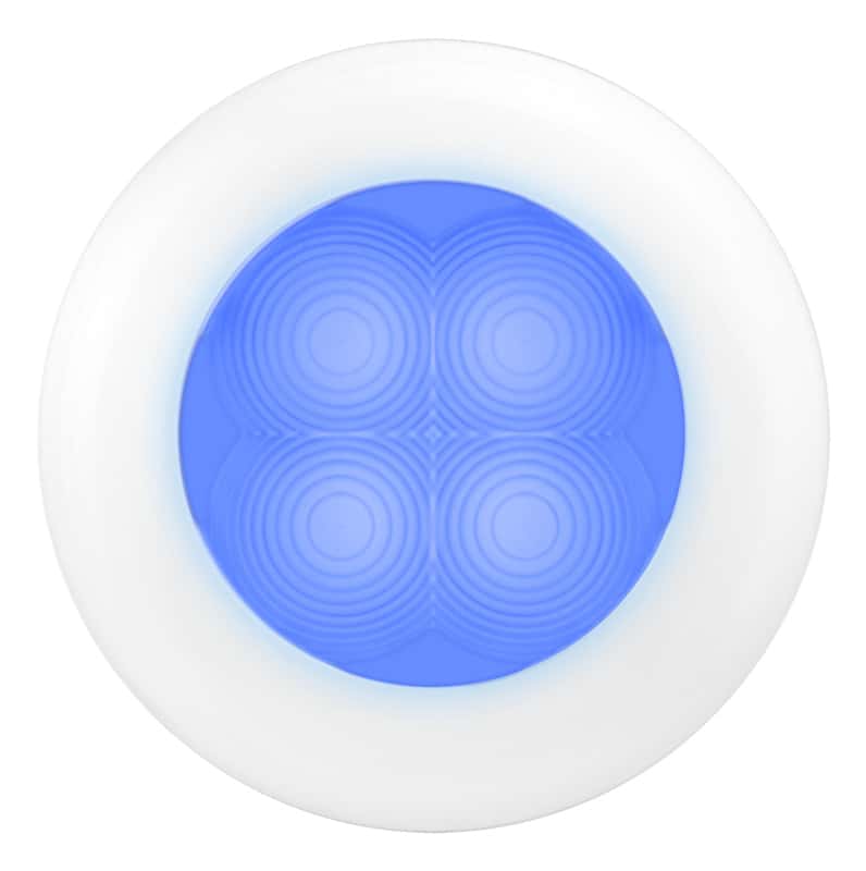 Hella — Hella Courtesy Lamp Rnd Blue Md12 Wh Rim 2Xt
Universal Lighting M - view 3