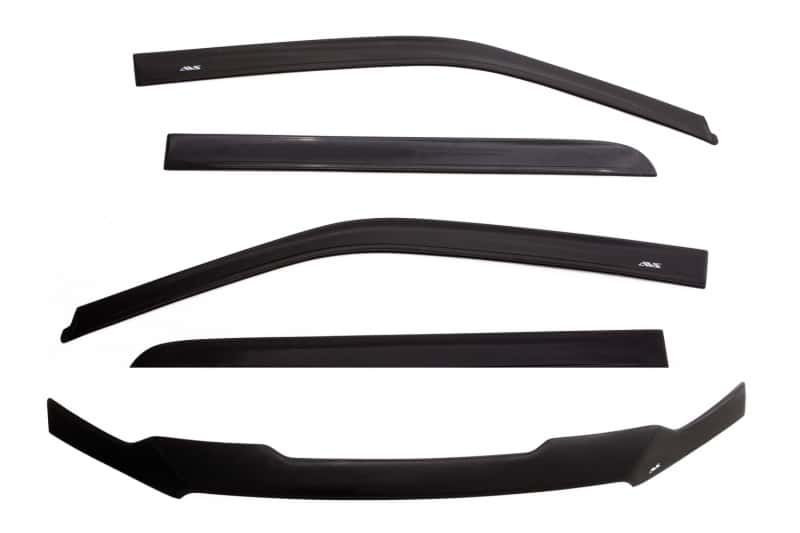 AVS — AVS 15-18 Chevy Silverado 2500 Crew Cab Ventvisor & Aeroskin Deflector Combo Kit - Matte Black
MATTE FINISH COMBO K
HoodProt/SideWndwVnt - view 1
