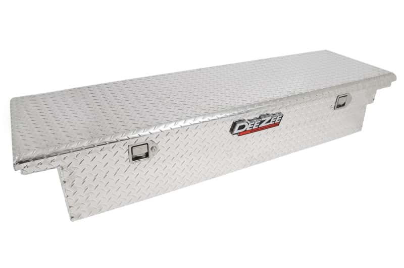 Dee Zee — Dee Zee Universal Tool Box - Red Crossover - Single Lid BT Alum
ToolBxTrkBedRTR - view 1