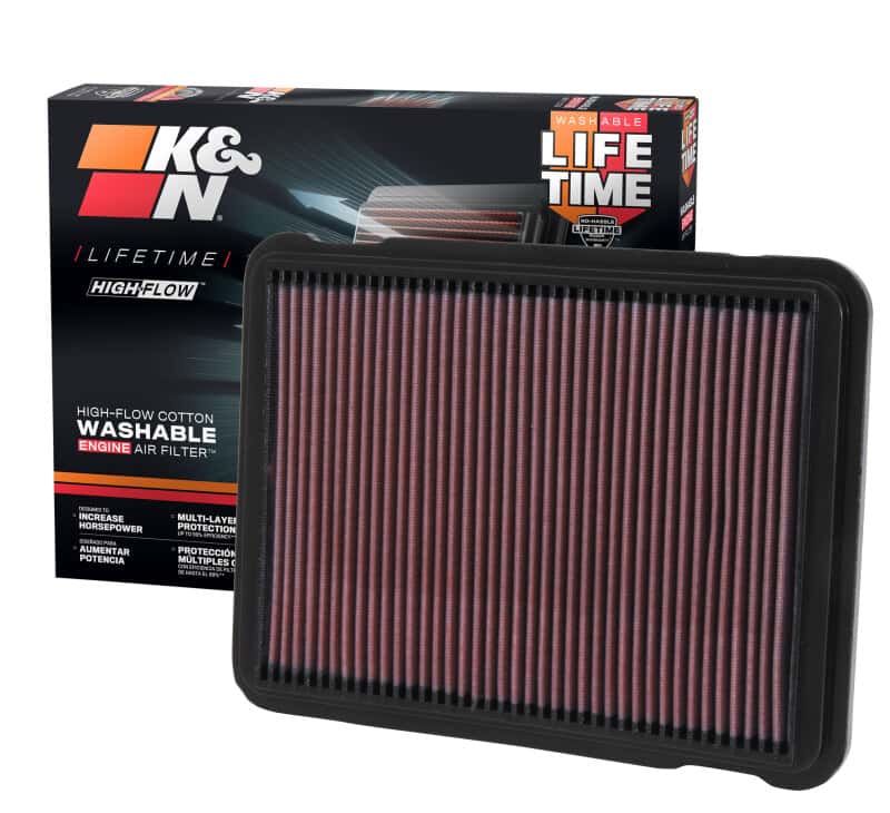 K&N Engineering — K&N Replacement Air Filter TOYOTA LANDCRUISER V8-4.7L; 1999-2000
Replacement Air Filt
Air Filter - view 11