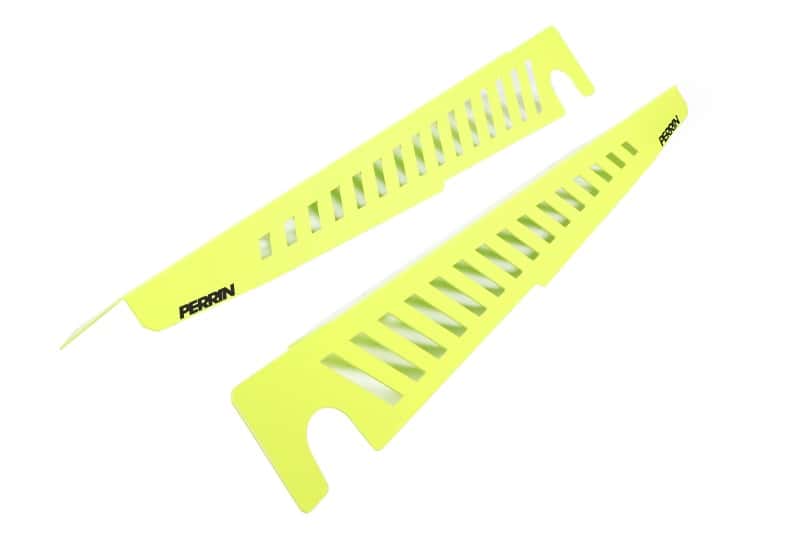 Perrin Performance — PERRIN 22-25 Subaru WRX Fender Shroud Set - Neon Yellow - view 3