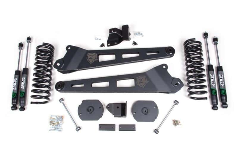 Zone Offroad — Zone Offroad 19-24 Ram 2500 Diesel 3 Inch Lift Kit W/ Radius Arm
 - view 1