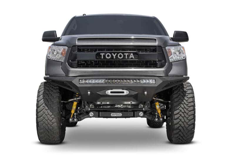 Addictive Desert Designs — Addictive Desert Designs 2014+ Toyota Tundra Stealth Fighter Front Bumper w/Winch Mount & Sensors
Bumper- Front
Bumpers - view 10