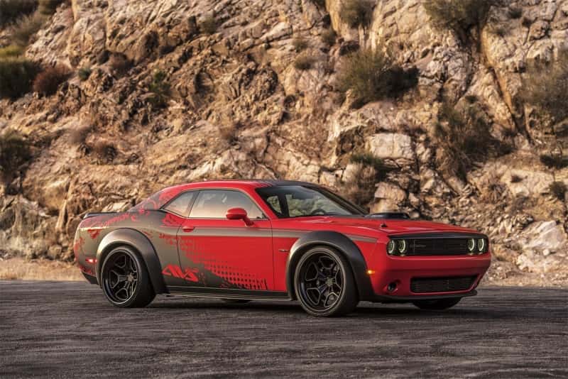 AVS — AVS 2008+ Dodge Challenger Smooth Front and Rear Fender Flares - Black (4 Pc)
4 PC FLARE KIT
Fender Flare - view 6