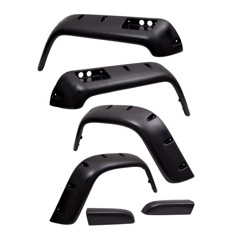 Rugged Ridge — Rugged Ridge All Terrain Fender Flare Kit 87-95 Jeep Wrangler YJ
OFFROAD_FENDERFLARES
Fender Flare - view 1