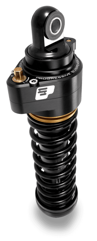 Progressive — Progressive Harley Ultra Touring-QPS 944 Series Shocks, 13in, 12in Ride Height Heavy Duty - Black / - view 2
