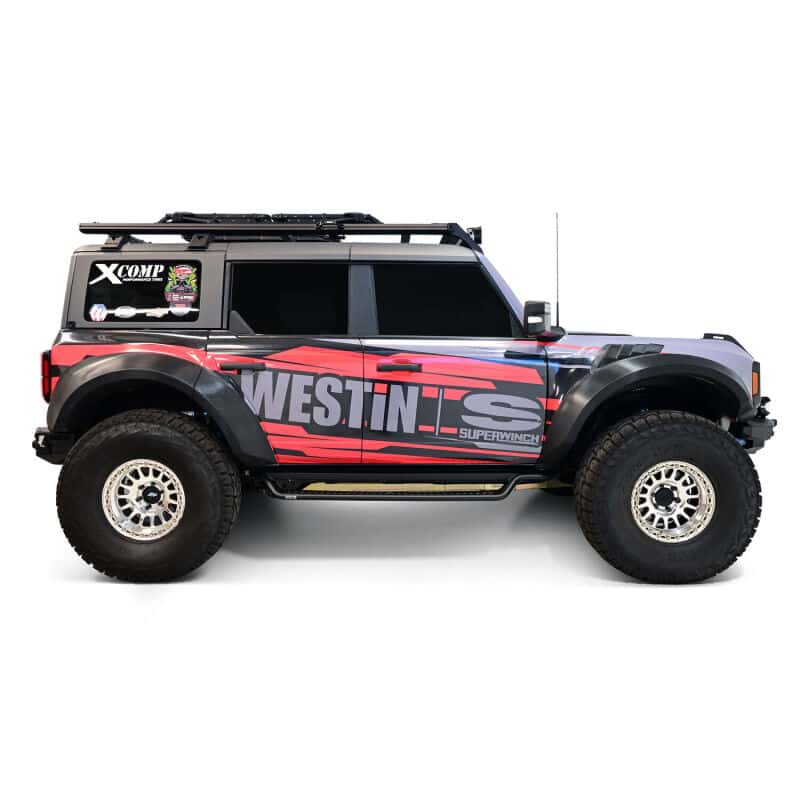 Westin — Westin 21-25 Ford Bronco 4dr (Excl. Sport) Outlaw Drop Running Boards - Tex. Blk
Running Boards - view 10