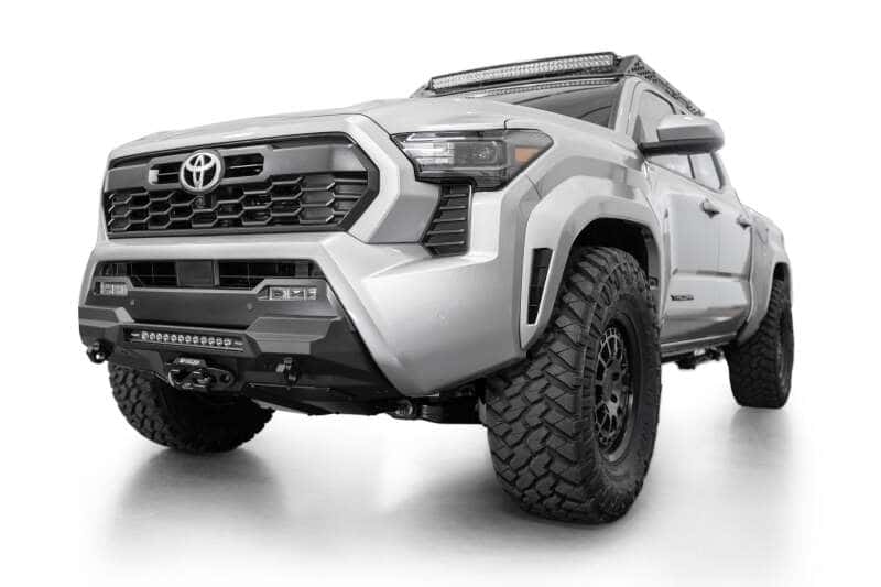 Addictive Desert Designs — Addictive Desert Designs 2024 Toyota Tacoma Stealth Center Mount Winch Front Bumper
Bumper- Front - view 21