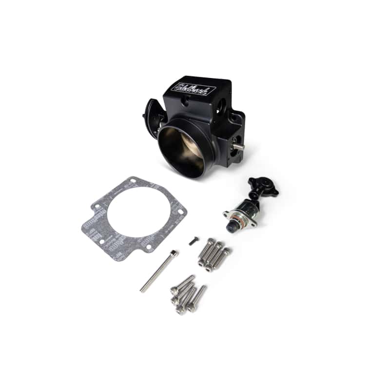 Edelbrock — Edelbrock EFI Throttle Body Pro-Flo XT 90mm Black Mat Anodized Finish - view 2