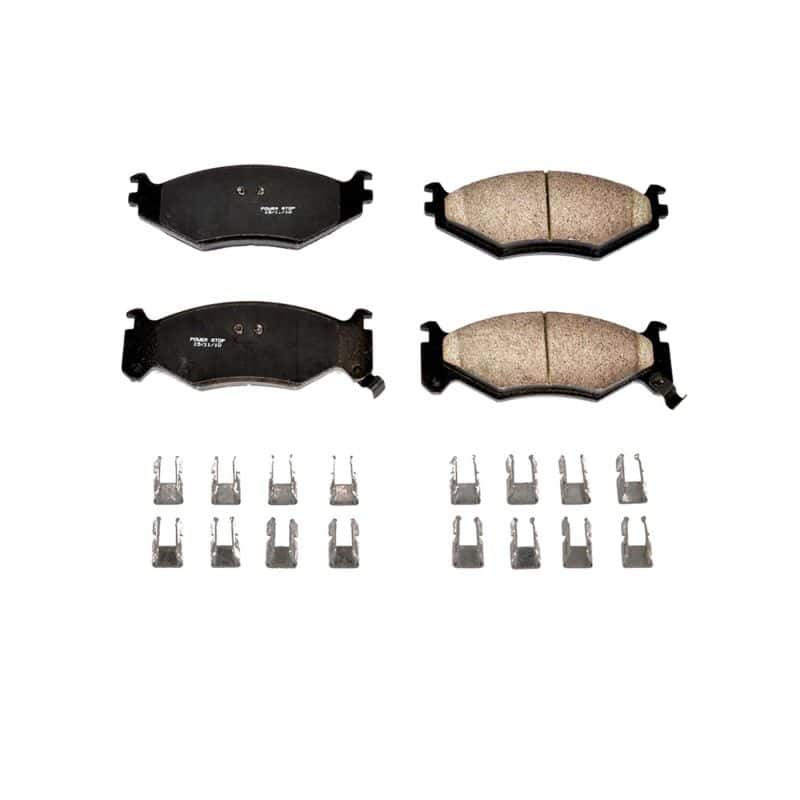 PowerStop — Power Stop 91-92 Chrysler Daytona Front Z17 Evolution Ceramic Brake Pads w/Hardware
Z17 Brake Pads - view 1