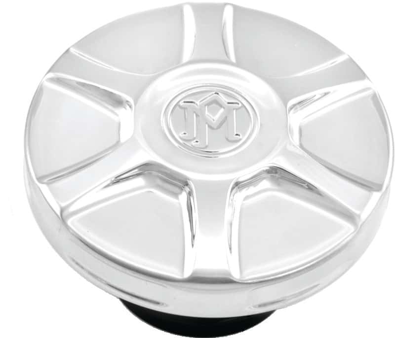 Performance Machine — Performance Machine Fuel Cap Array - Chrome - view 2