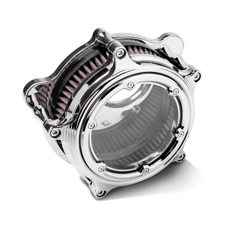 Performance Machine — Performance Machine Vision Air Cleaner W/Bezel - Chrome - view 1