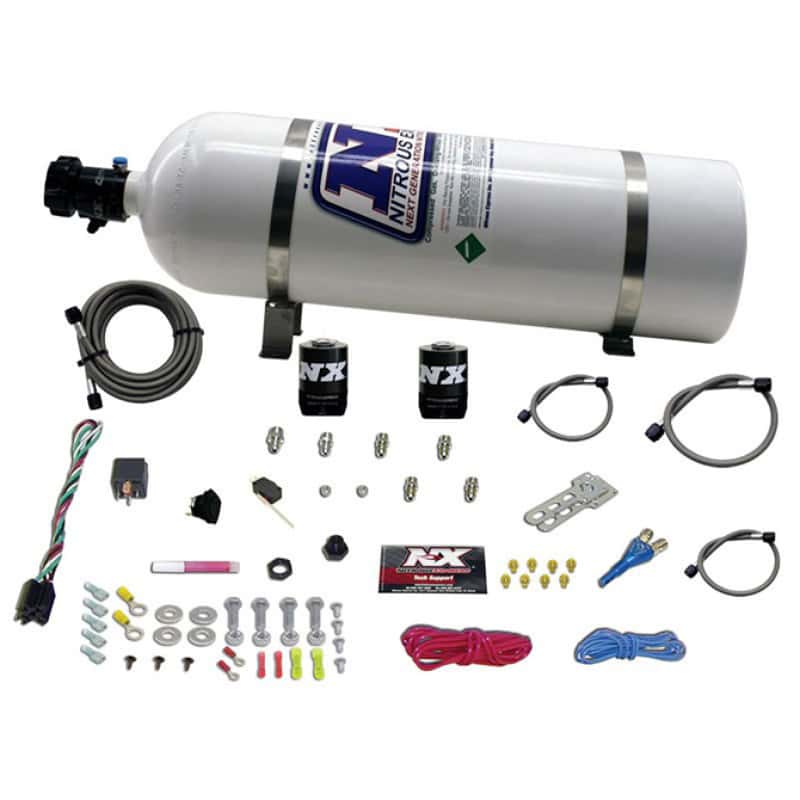 Nitrous Express — Nitrous Express Universal Nitrous Kit for EFI (All Single Nozzle Application) w/15lb Bottle
Injection System Kit
N2OSys - view 3