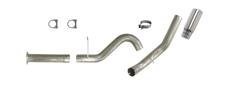 Diamond Eye Performance — Diamond Eye KIT 5in DPF-BACK Single AL 07.5-08 CHEVY 6 6L 2500/3500 BPCKGD BX46X14X14OD EL-PL
KIT; 5in.; DPF-BACK; - view 5