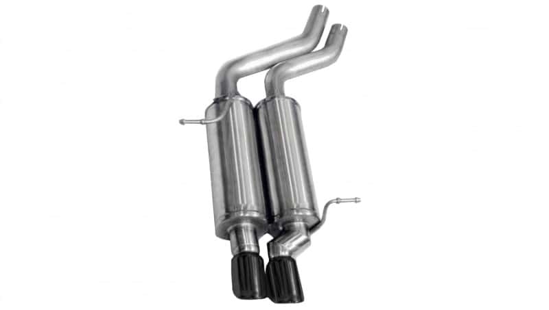 CORSA Performance — Corsa 2001-2006 BMW 325i/ci Convertible E46 Black Sport Axle-Back Exhaust
Exhaust - view 4