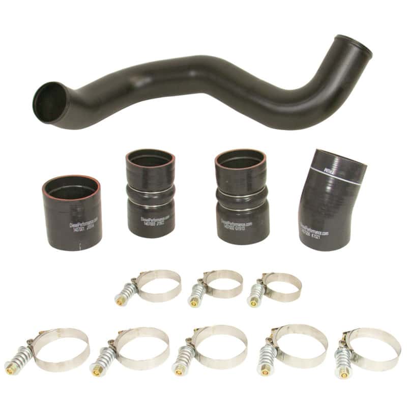 BD Diesel — BD Diesel Intercooler Hose & Clamp Kit w/Intake Pipe - 2003-2007 Ford 6.0L PowerStroke
HOSE & CLAMP KIT
TChrgrIcoolerHs - view 3