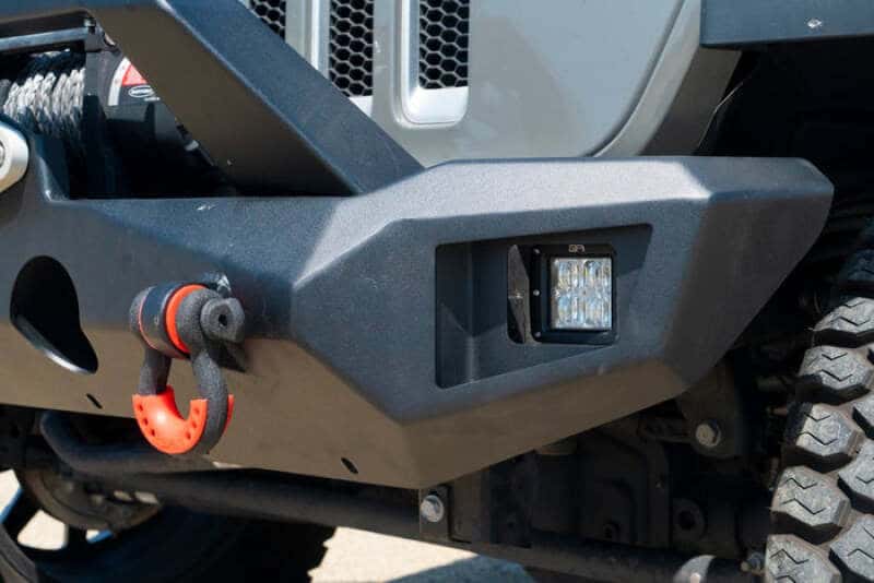 Body Armor 4x4 — Body Armor 4x4 07-22 Jeep Wrangler JK/JL & Gladiator JT Orion Mid-Width Front Bumper
Orion Front Bumper - view 3