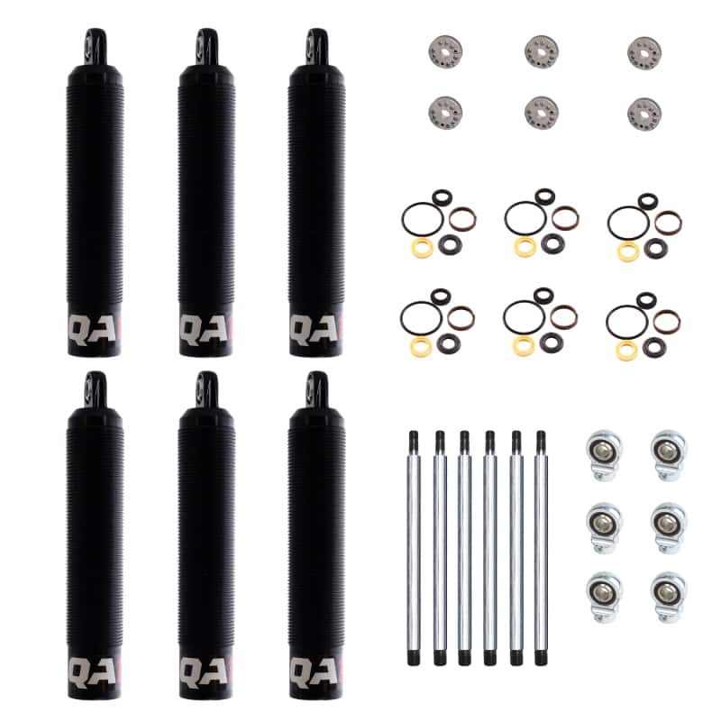 QA1 — QA1 22.25 Eye-B/Eye-B V-None Dry LD Piston Shock Large Aluminum Coilover 14.38 - 6 Pack
6Q Series Shock - view 1