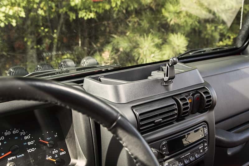 Rugged Ridge — Rugged Ridge Dash Multi-Mount 97-06 Jeep Wrangler TJ
Dash Board Pocket
OFFROAD_INTERIOR - view 8