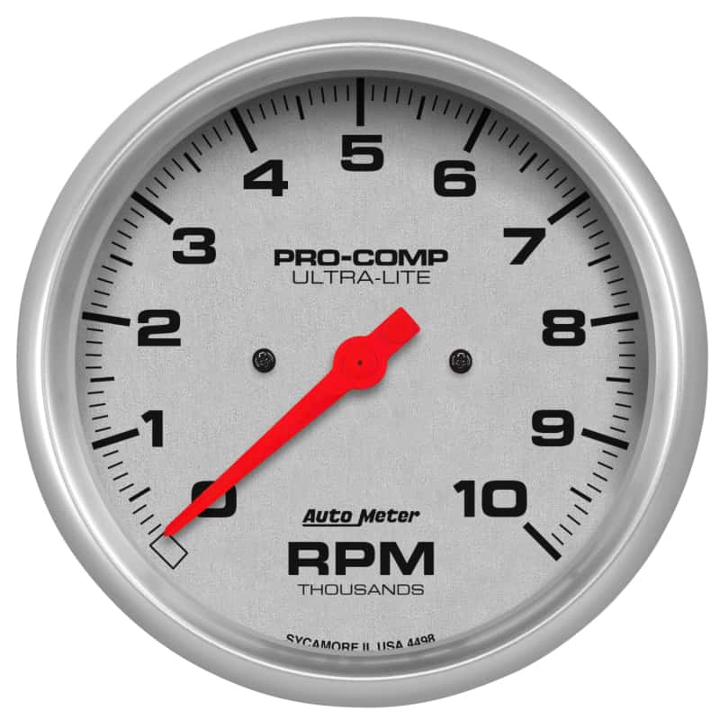 AutoMeter — Autometer Ultra-Lite 5 inch 10K RPM In Dash Tach
5" TACH, 10,000 RPM, - view 2
