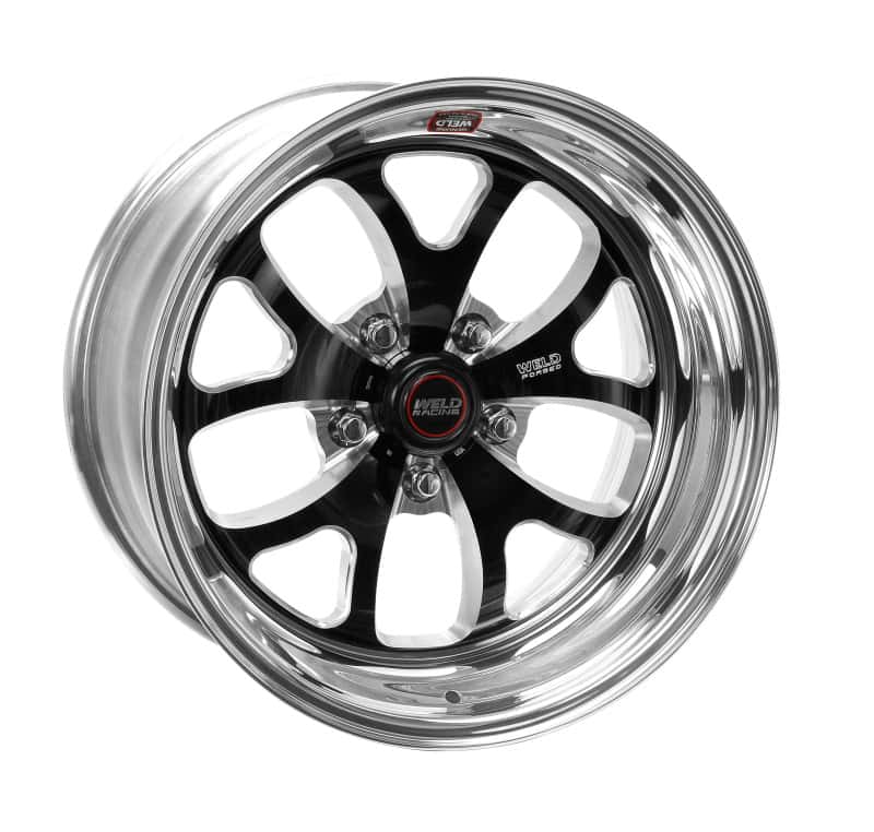 Weld — Weld S76 17x9 / 5x120mm BP / 6.8in. BS Black Wheel (Medium Pad) - Non-Beadlock
17X9'' S76B - view 1