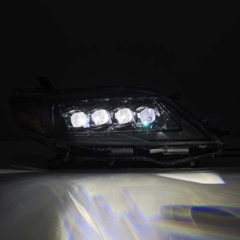 AlphaRex — AlphaRex 11-21 Toyota Sienna LUXX LED Proj Headlights Plank Style Alpha Black w/Seq Signal/DRL
Projector Headlights - view 4
