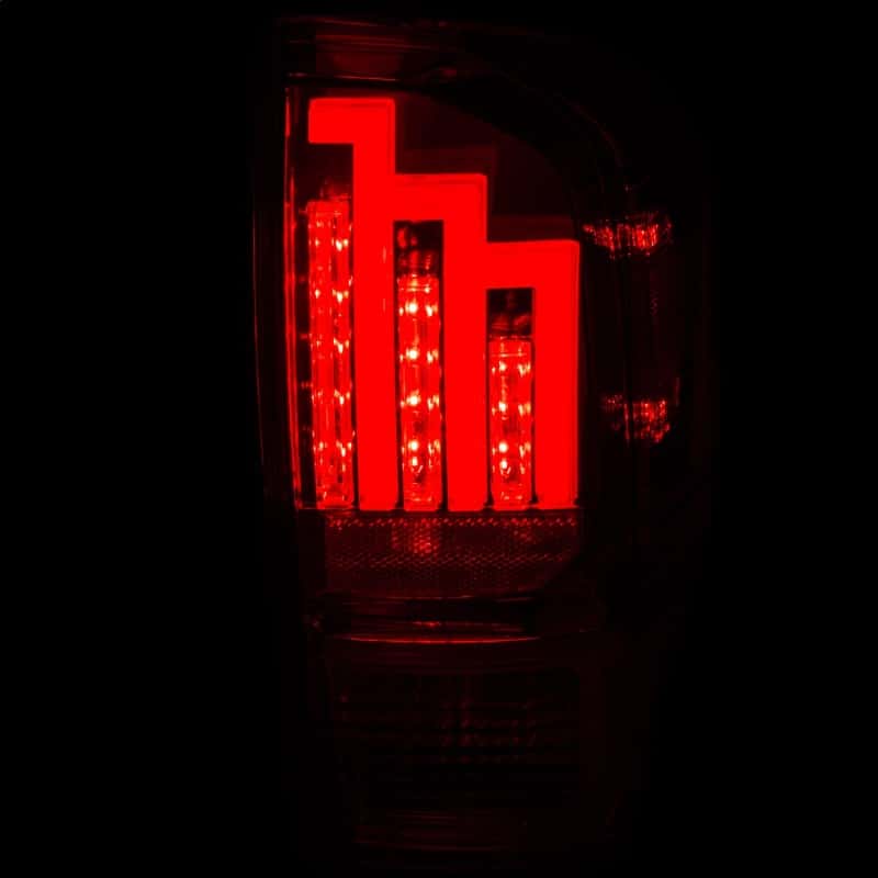 ANZO — ANZO 2016-2017 Toyota Tacoma LED Taillights Red/Clear
TailLightSet - view 4