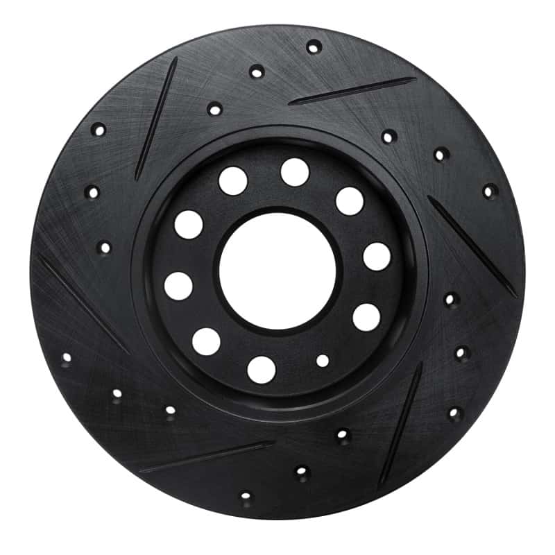 R1 Concepts — R1 05-13 Audi A3 Rear Right Drilled & Slotted Black Brake Rotor
R1 Brake Rotor Drill - view 5