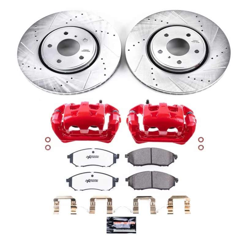 PowerStop — Power Stop 05-12 Infiniti FX35 Front Z26 Street Kit w/Calipers - view 1