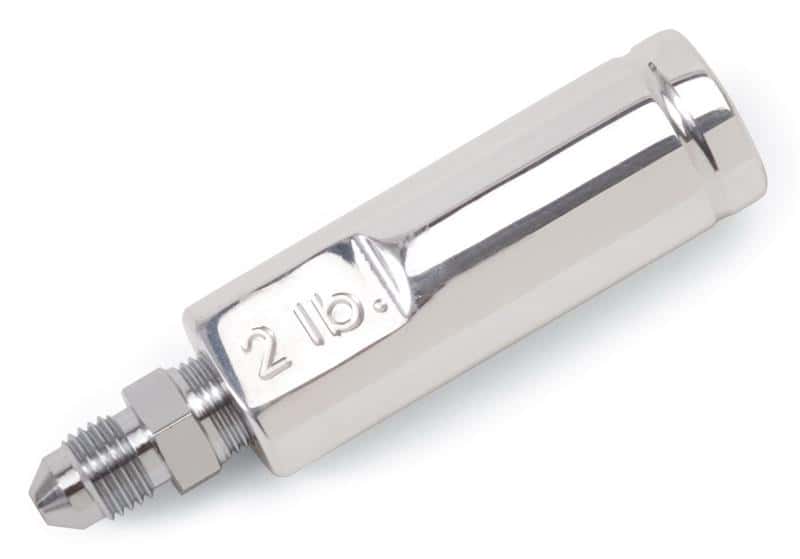 Russell — Russell Performance 2-lb. Polished Residual Valve
ResidualPresrVlv - view 4