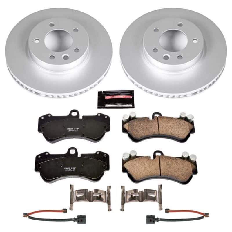 PowerStop — Power Stop 04-06 Porsche Cayenne Front Z23 Evolution Sport Coated Brake Kit - view 1