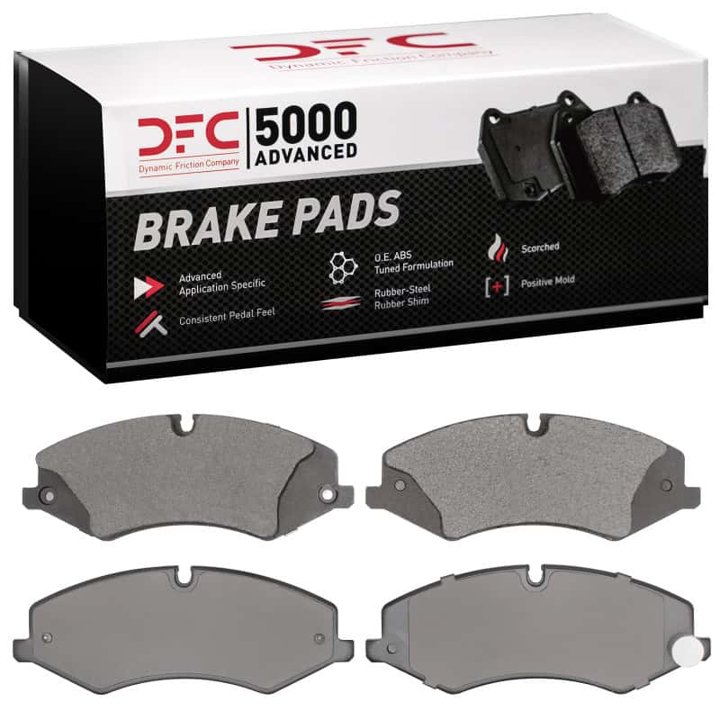 DFC — DFC 10-17 Land Rover Range Rover Sport Front 5000 Advanced Low Metallic Brake Pads
DFC Brake Pad Set - view 1