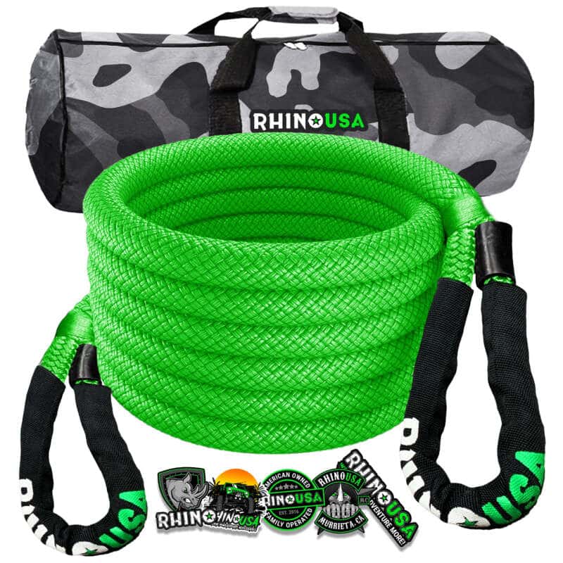 Rhino USA — Rhino USA Kinetic Energy Recovery Rope (7/8In X 20Ft) Green
Recovery Rope - view 1