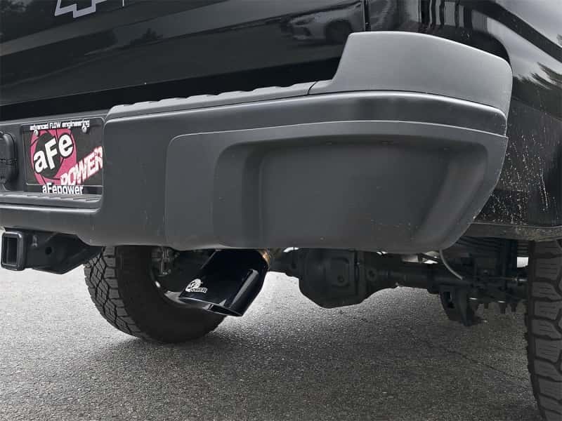 aFe — aFe MACH Force-Xp Hi-Tuck 3in. 409 SS C/B Exhaust 15-18 GM Colorado/Canyon L4-2.5L/V6-3.6L - Blk Tip
Cat-Back Exhaust - view 5