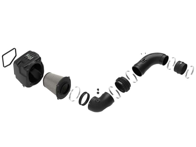 aFe — aFe Quantum Pro DRY S Cold Air Intake System 08-10 GM/Chevy Duramax V8-6.6L LMM - Dry
QUANTUM Intake - view 5