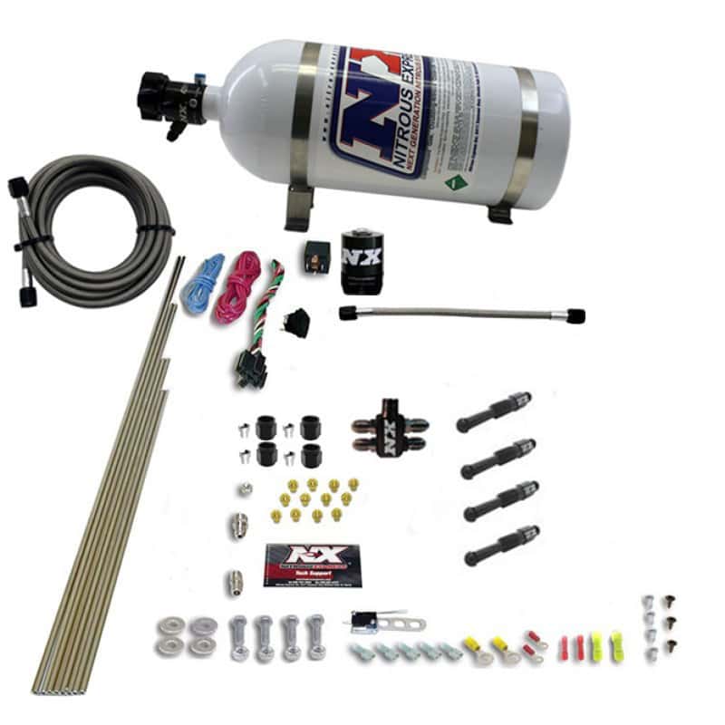 Nitrous Express — Nitrous Express Dry Direct Port Nitrous Kit 4 Cyl w/10lb Bottle
Injection System Kit
N2OSys - view 2