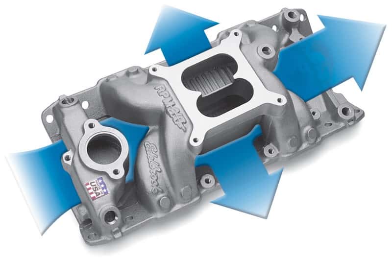 Edelbrock — Edelbrock S/B Chevy RPM Air-Gap Manifold
MANIFOLD - view 5