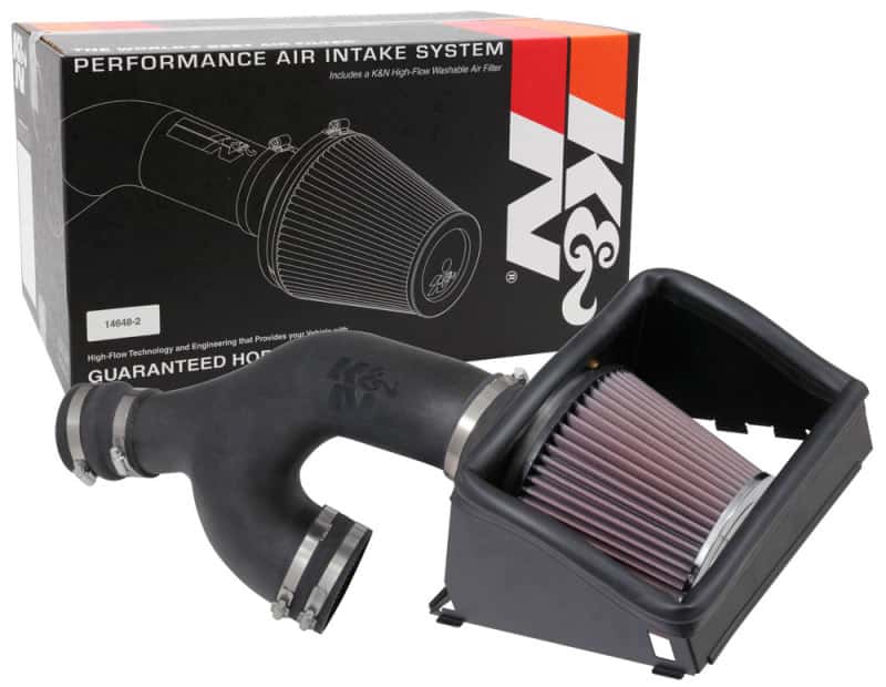 K&N Engineering — K&N 2017-2018 Ford F-150 Ecoboost 3.5L F/I AirCharger Performance Intake
Performance Air Inta
Air Intake System - view 10