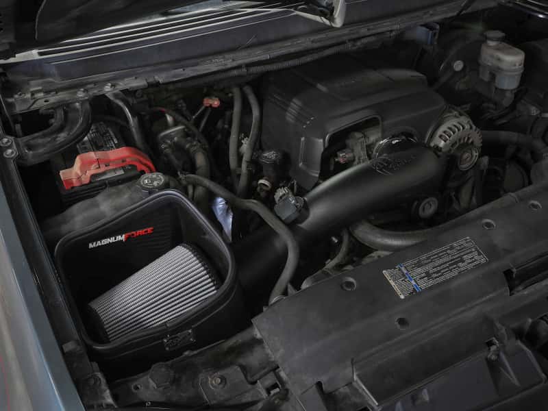 aFe — aFe Magnum FORCE Stage-2 Pro Dry S Cold Air Intake System 09-14 Chevrolet Silverado / GMC Yukon
Magnum FORCE Intake - view 8
