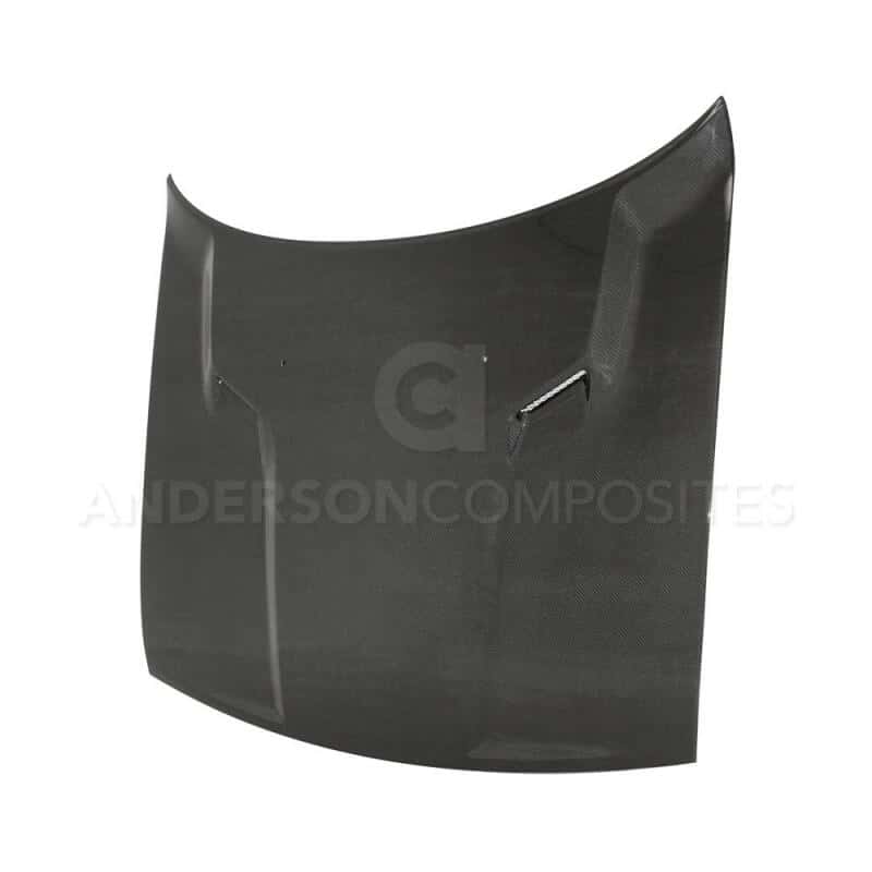 Anderson Composites — Anderson Composites 09-14 Dodge Challenger Type-OE Hood - view 2