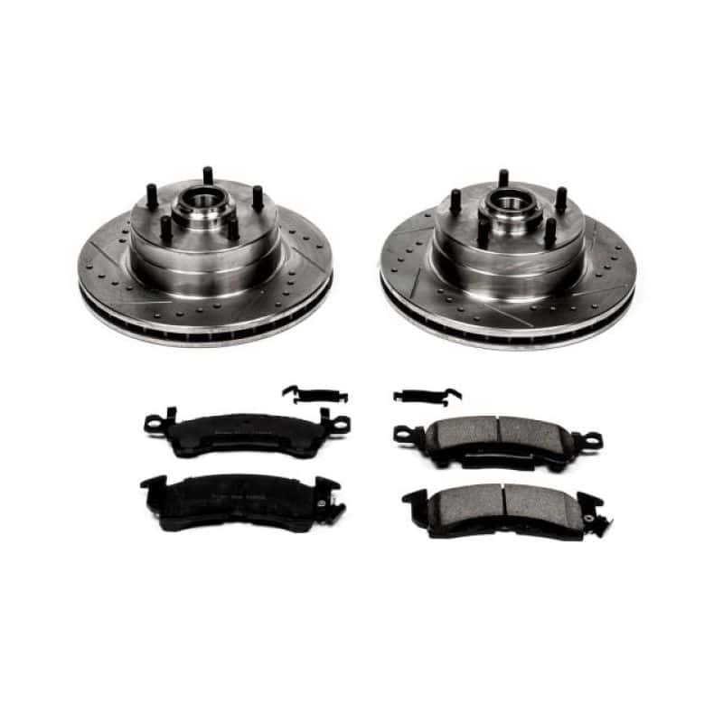 PowerStop — Power Stop 73-74 Buick Apollo Front Z23 Evolution Sport Brake Kit - view 1