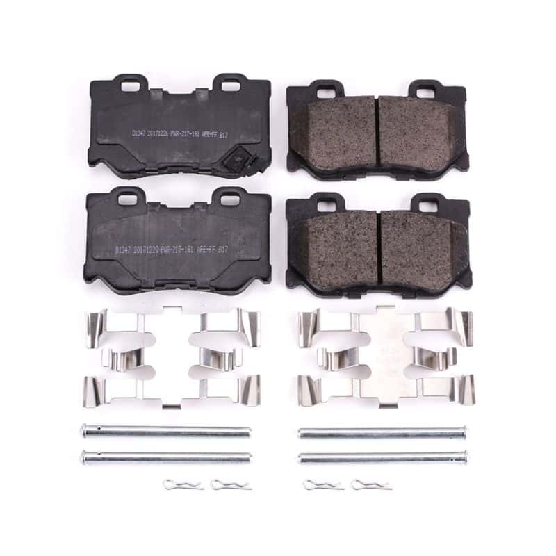 PowerStop — Power Stop 09-13 Infiniti FX50 Rear Z17 Evolution Ceramic Brake Pads w/Hardware
Z17 Brake Pads - view 1
