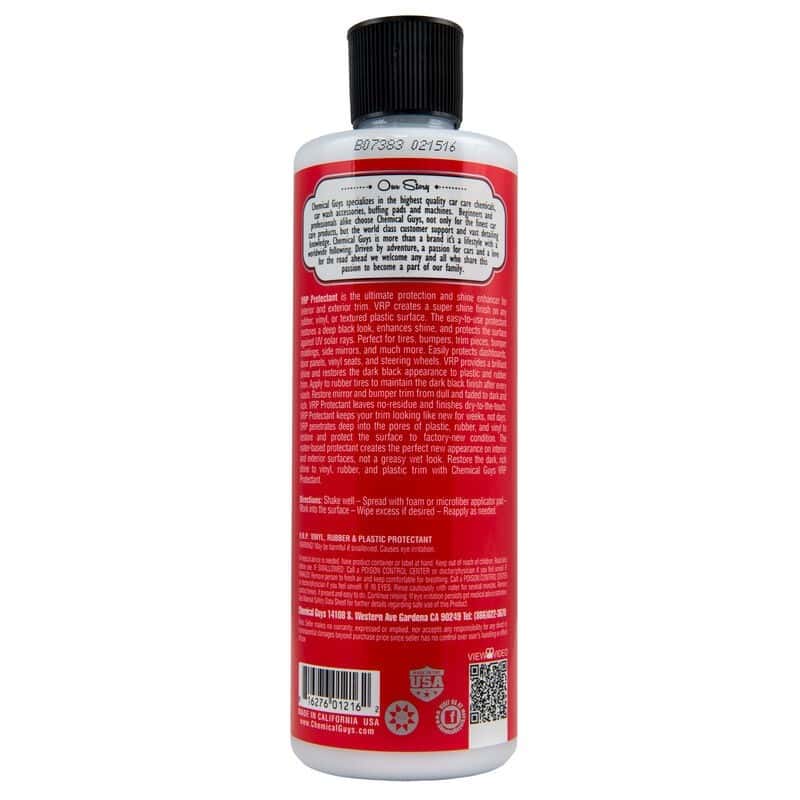 Chemical Guys — Chemical Guys VRP (Vinyl/Rubber/Plastic) Super Shine Dressing - 16oz - view 2