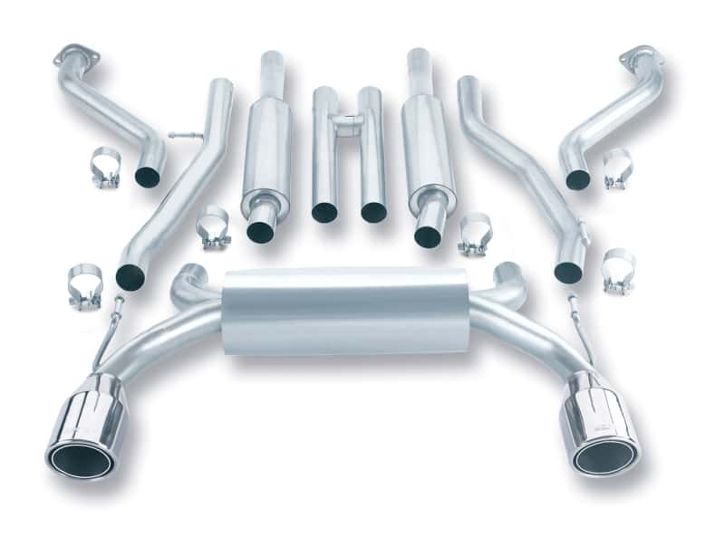 Borla — Borla 03-08 350Z True Dual Cat-Back Exhaust 2BOXES
Cat-Back System
ExhstSysKt - view 1