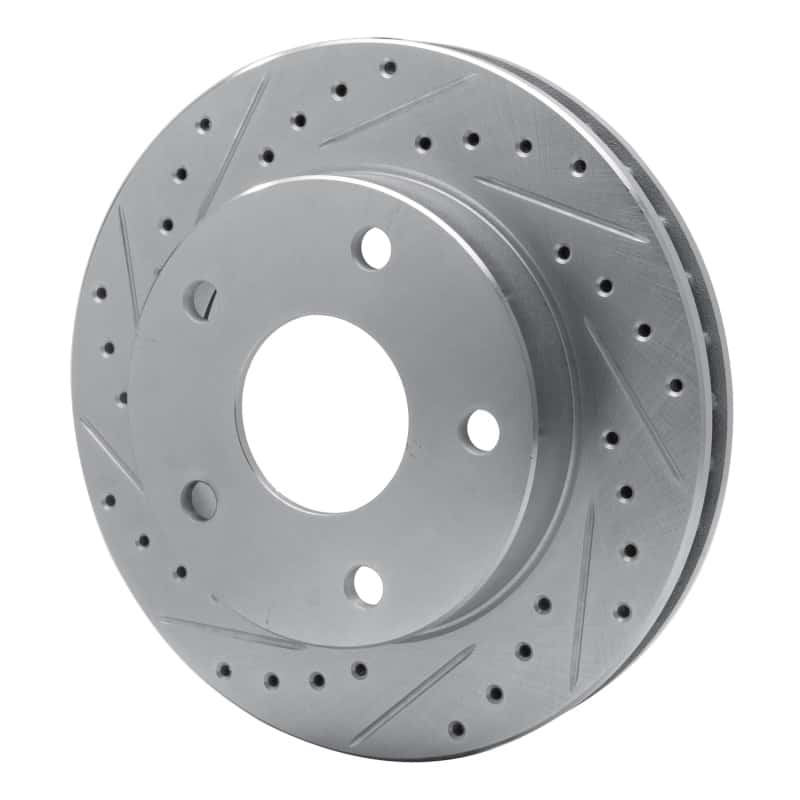 R1 Concepts — R1 94-99 Dodge Ram 1500 Pickup Front Left Drilled & Slotted Silver Brake Rotor
R1 Brake Rotor Drill - view 2