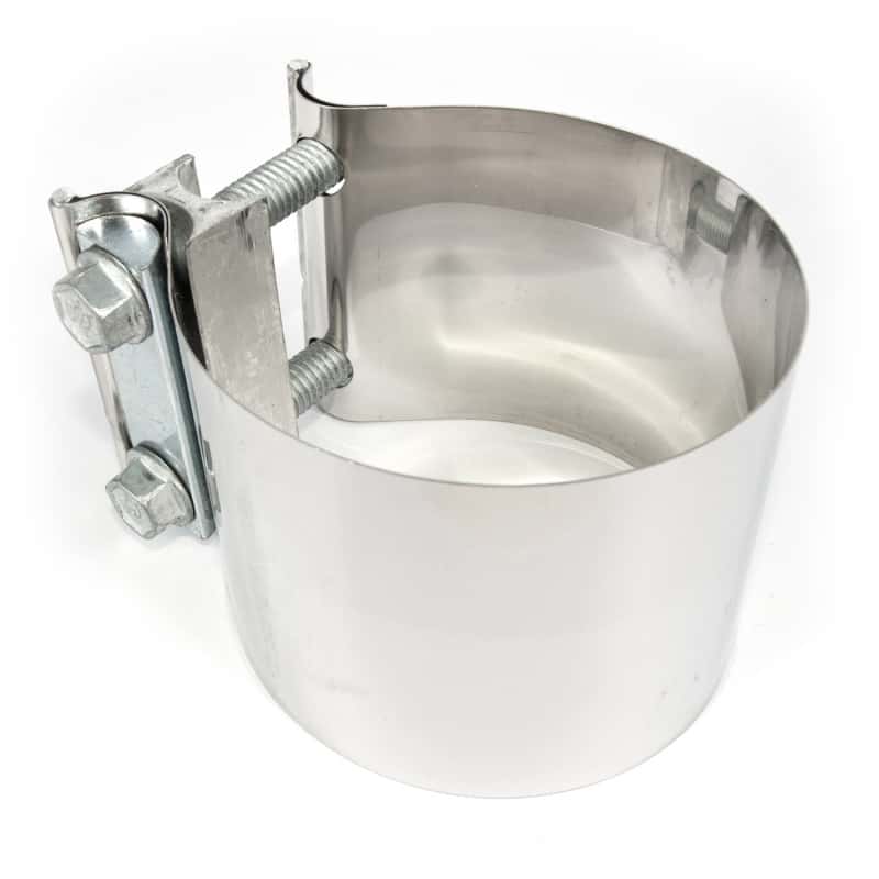 Stainless Works — Stainless Works 3 1/2in HIGH TORQUE WIDE ACCUSEAL CLAMP
Wide Band Clamp - view 1