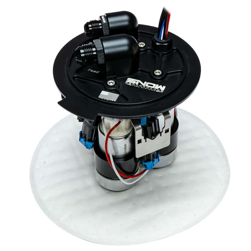 Snow Performance — Snow Performance Chevrolet Camaro 5th Gen/Cadillac CTS-V 2nd Gen High Output Fuel Hat (3 Pump)
Fuel Pump - view 1