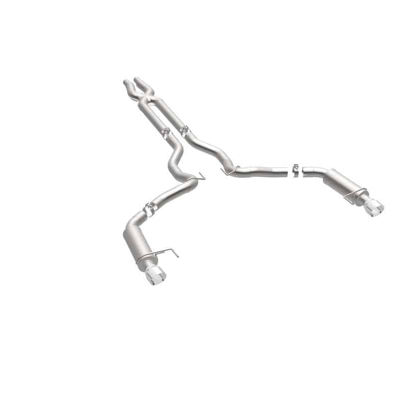 Magnaflow — MagnaFlow Cat Back, SS, 3in, Competition, Dual Split Polished 4.5in Tips 2015 Ford Mustang GT V8 5.0
Cat-Back - view 18